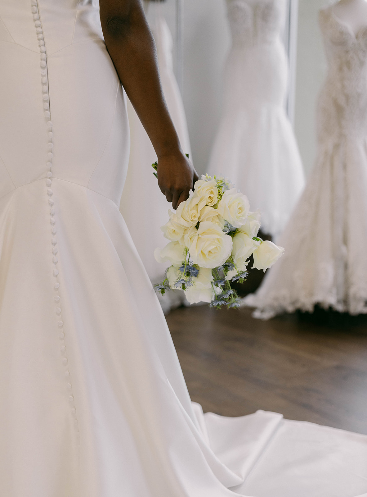 Wedding Dress from New Beginnings Bridal Studio in Puyallup, WA.