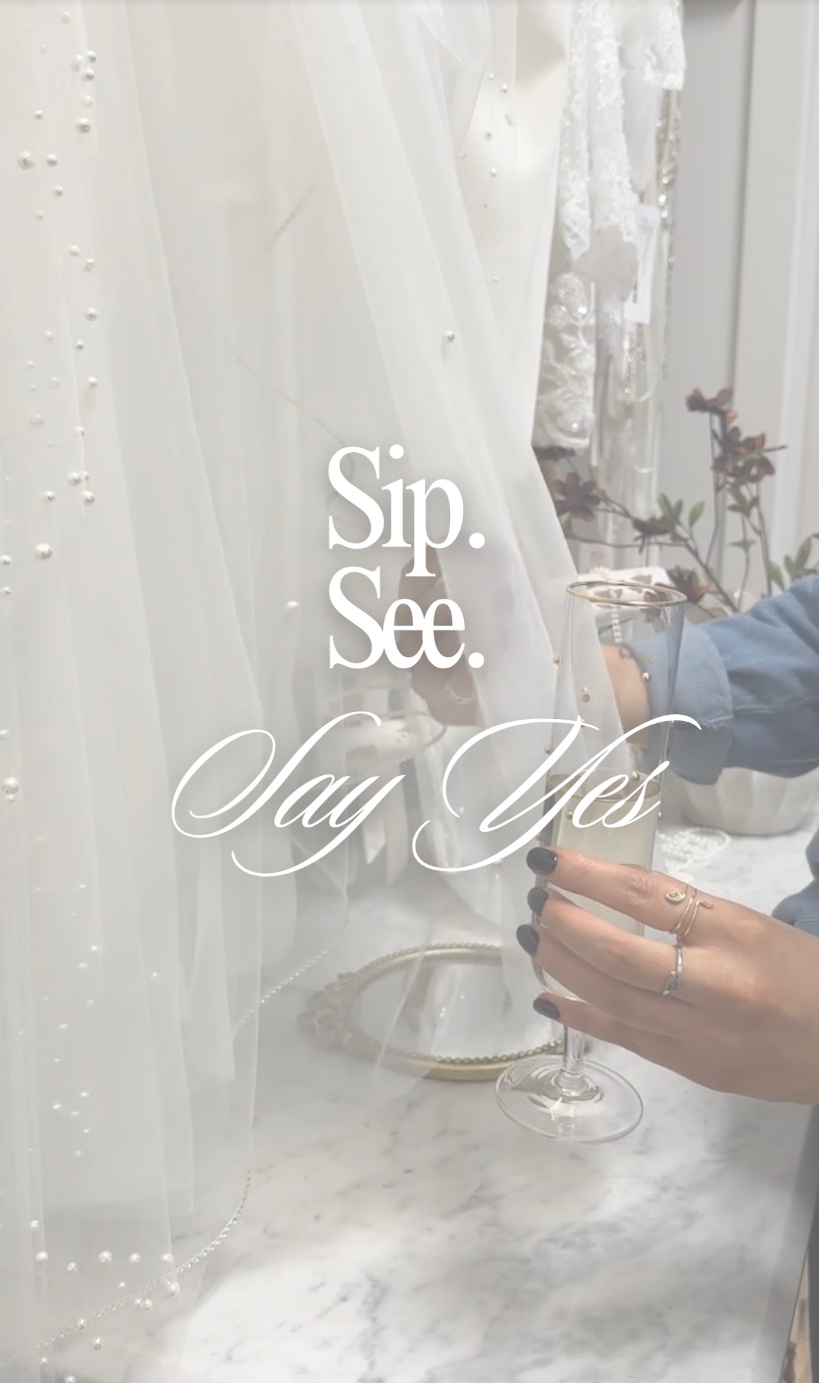 Screenshot Sip & See Event at New Beginnings Bridal in Puyallup, WA